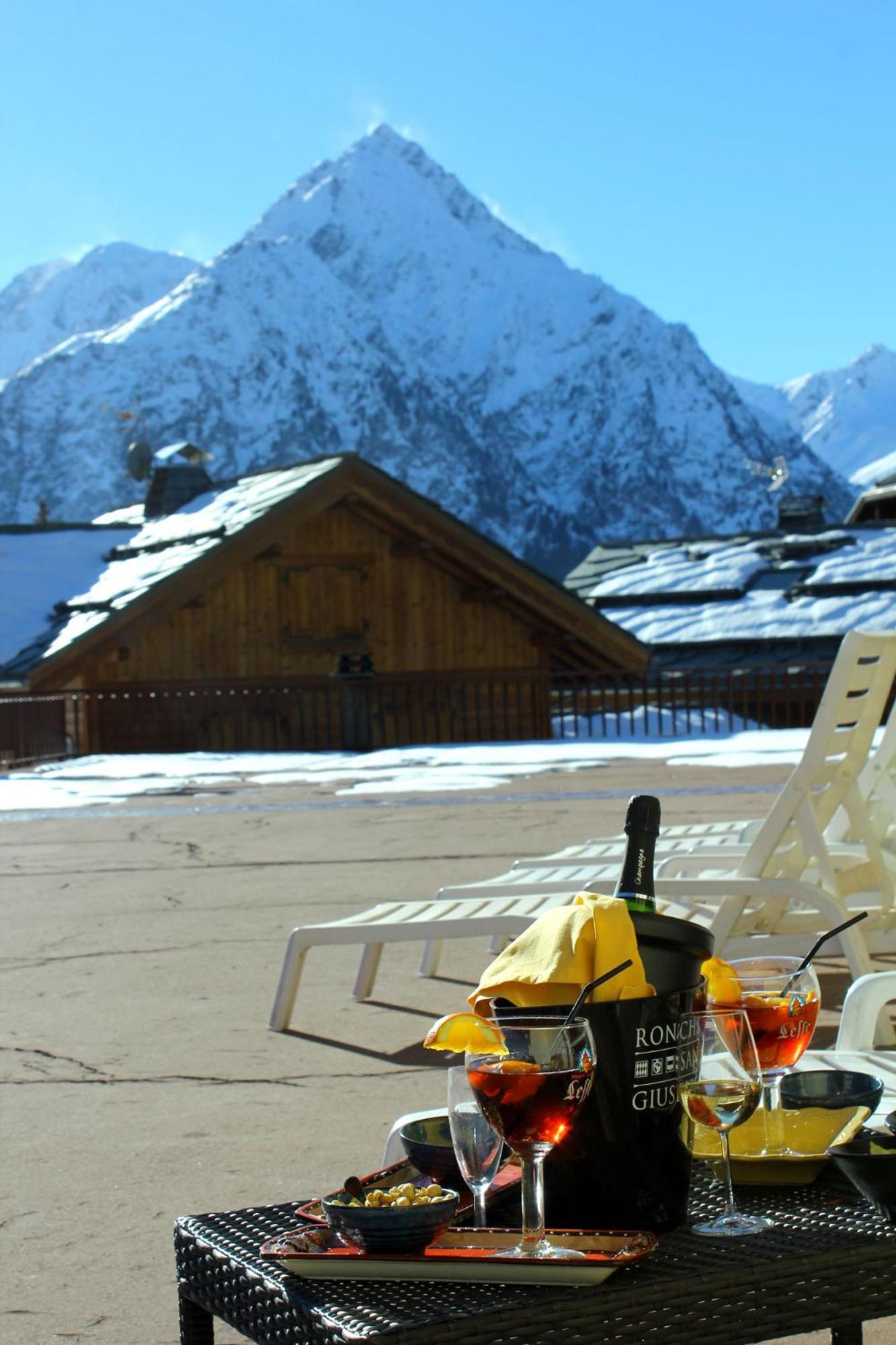La Belle Etoile Hotell Les Deux Alpes Exteriör bild